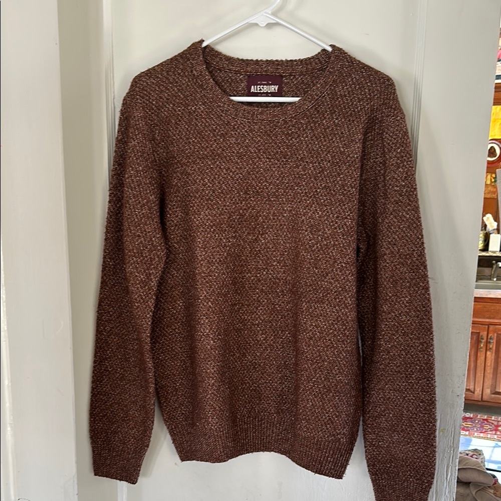 Alesbury Men's Brown Sweater